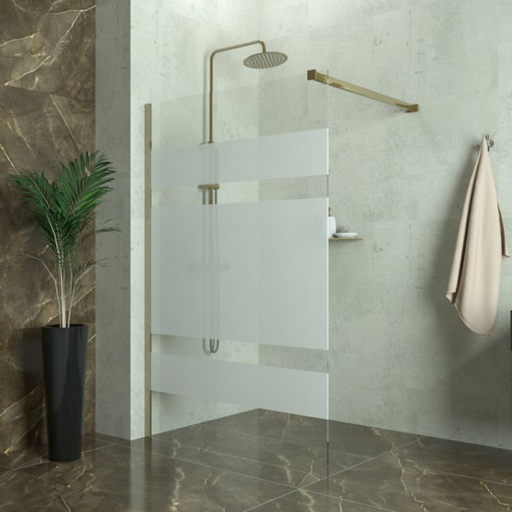 Tekno Duşakabin Bronze Tetra 6mm Kumlamalı Separatör Duşakabin - 100 cm Duşakabin Fiyatı
