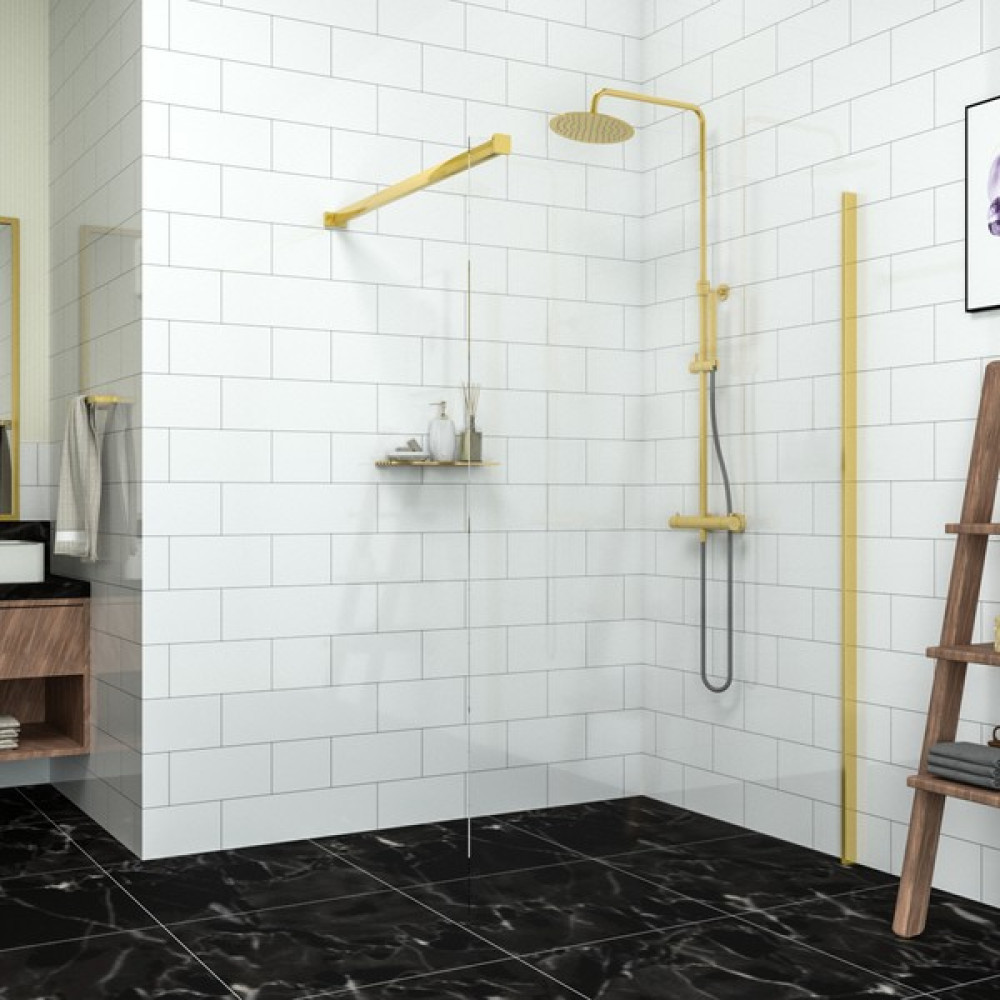 Tekno Duşakabin Gold Tetra 6mm Şeffaf Cam Seperatör Duşakabin - 100 cm Duşakabin Fiyatı