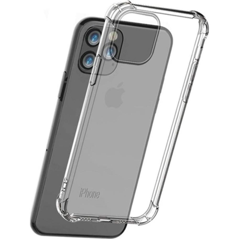Tekno Grup Apple iPhone 11 (6.1'') Kılıf Ultra Korumalı Şeffaf Anti Shock Kılıf + Tam Kaplayan 6D Nano Ekran Koruyucu Cep Telefonu Kılıfı Fiyatı