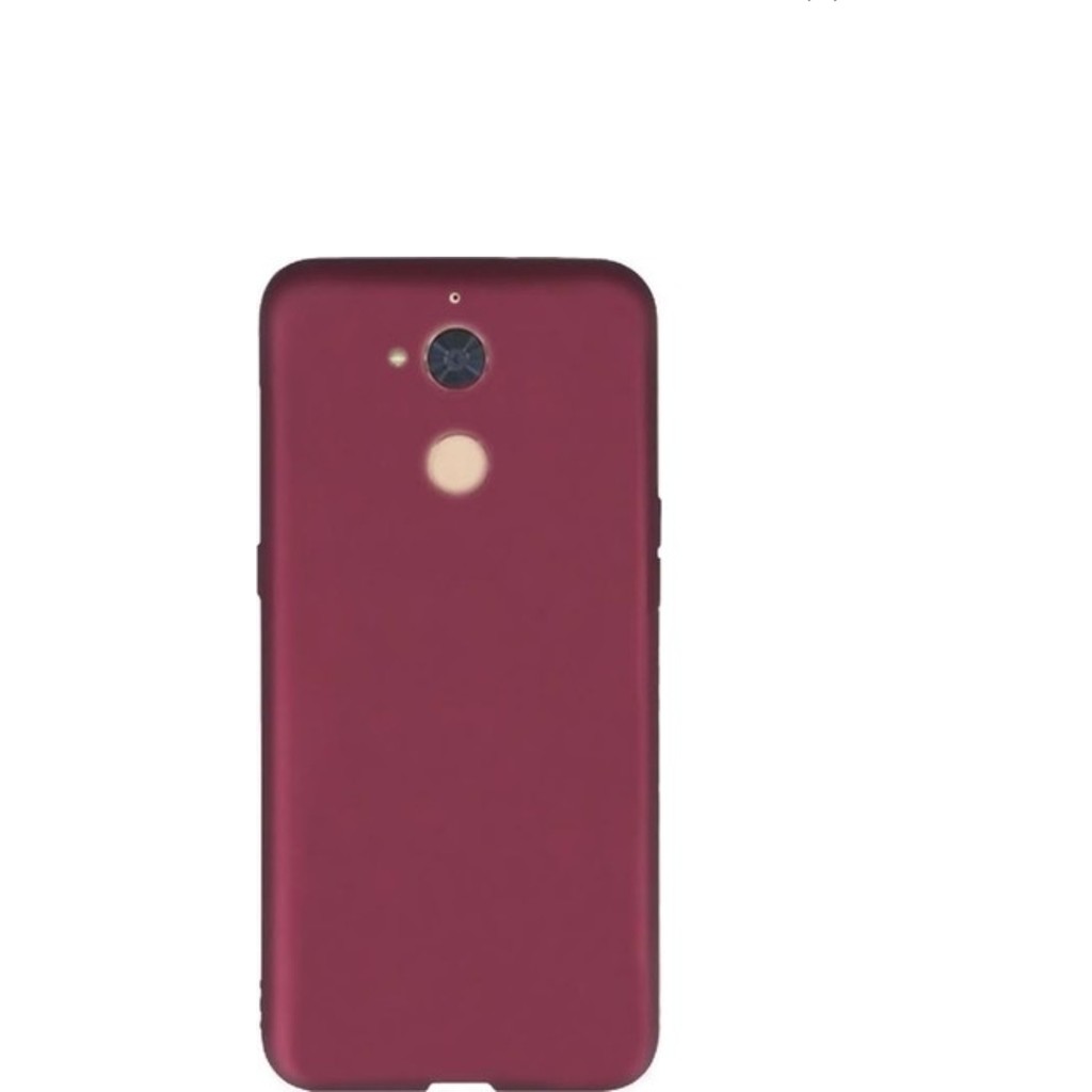 Tekno Grup General Mobile Gm 8 Mat Premium Silikon Kılıf - Bordo + Cam Ekran Koruyucu Cep Telefonu Kılıfı Fiyatı