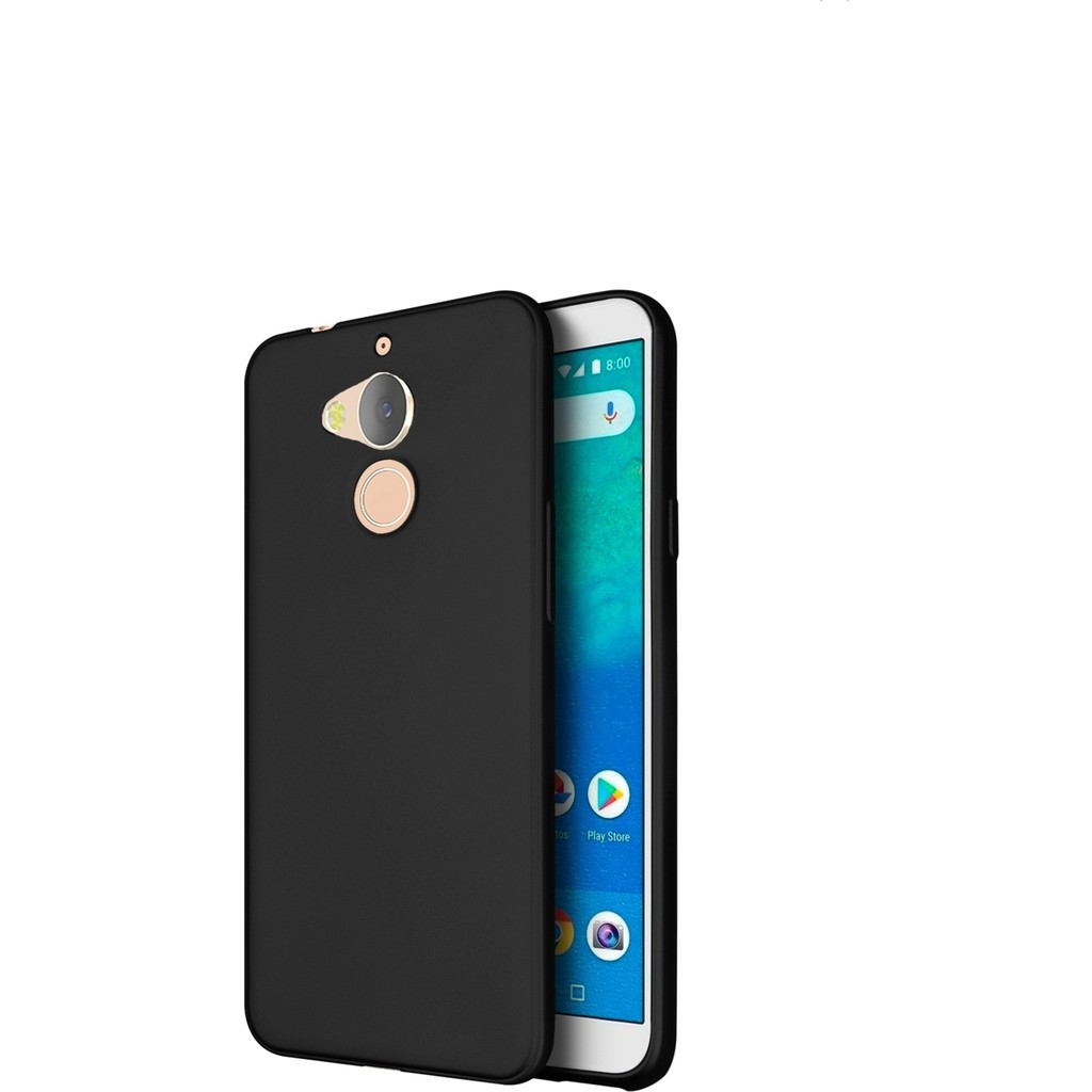 Tekno Grup General Mobile Gm 8 Mat Premium Silikon Kılıf - Siyah + Cam Ekran Koruyucu Cep Telefonu Kılıfı Fiyatı