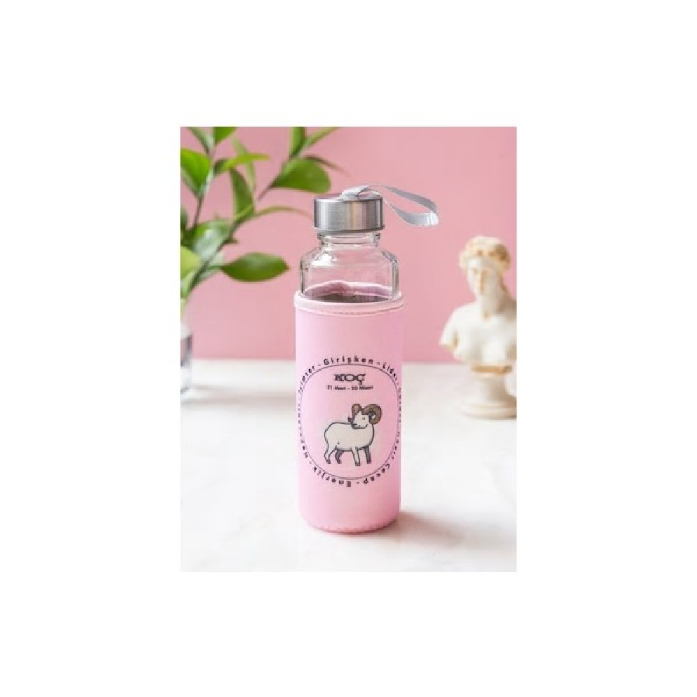 Tekno Istanbul Burç Kılıflı Matara 400 ml Koç Pembe Termoslar Fiyatı