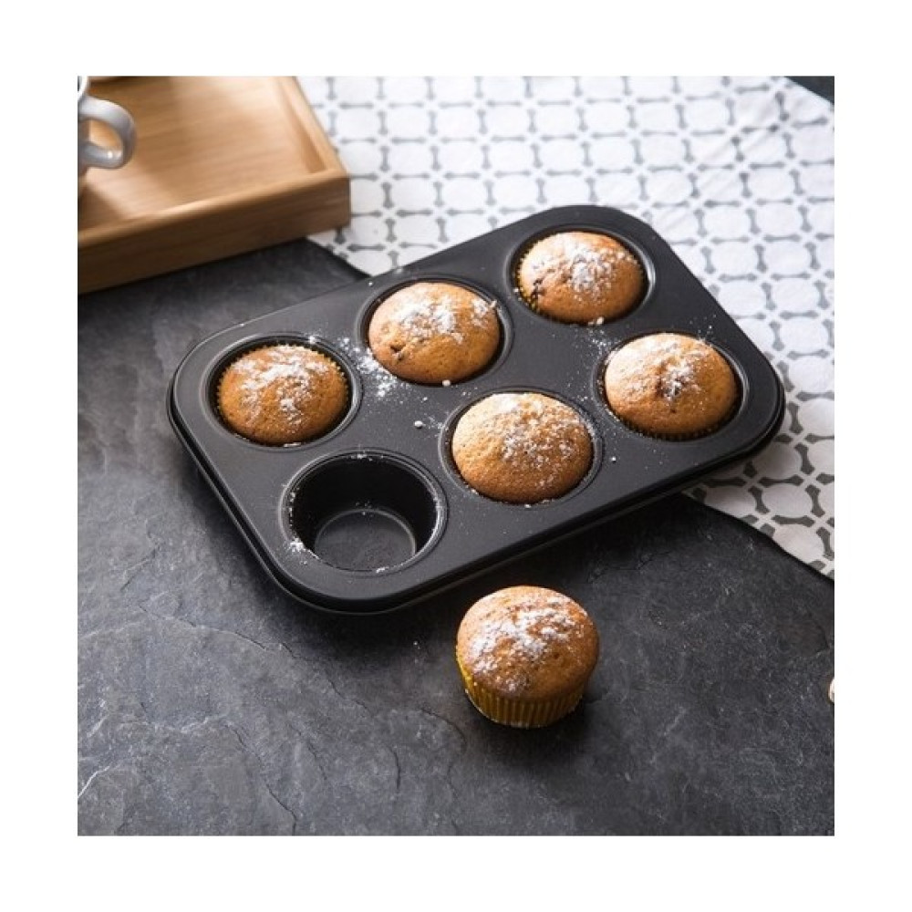 Tekno Istanbul Mutfak Teflon 6'lı Muffin Kalıbı,kek Kalıbı, Kek Kalıpları Fiyatı
