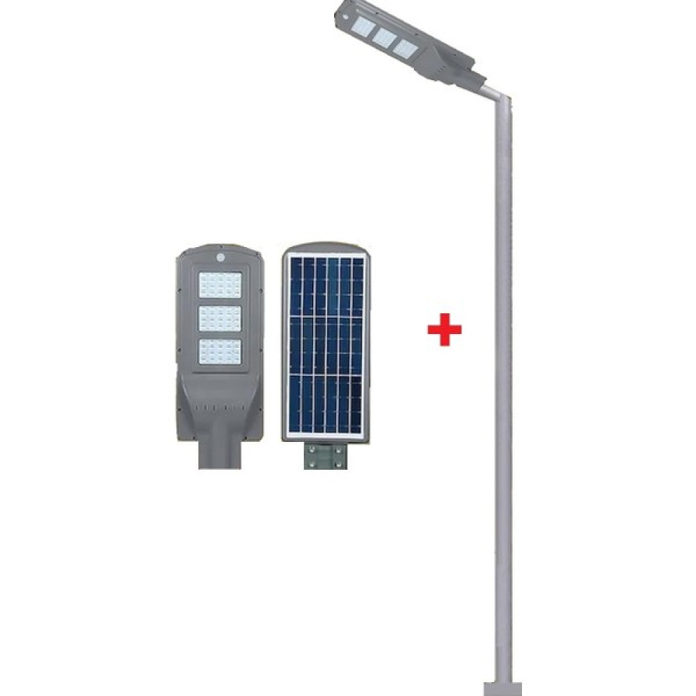 Tekno Solar Güneş Enerjili Bahçe Aydınlatma Direği + 60W Solar Sokak Lambası Dış Mekan & Bahçe Oyuncakları Fiyatı