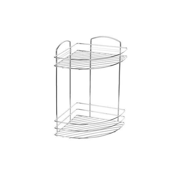 Tekno-Tel BK032 İki Katlı Köşe Rafı