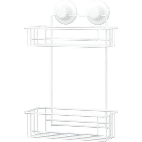 Tekno-Tel DM256 Vakumlu İki Katlı Banyo Rafı
