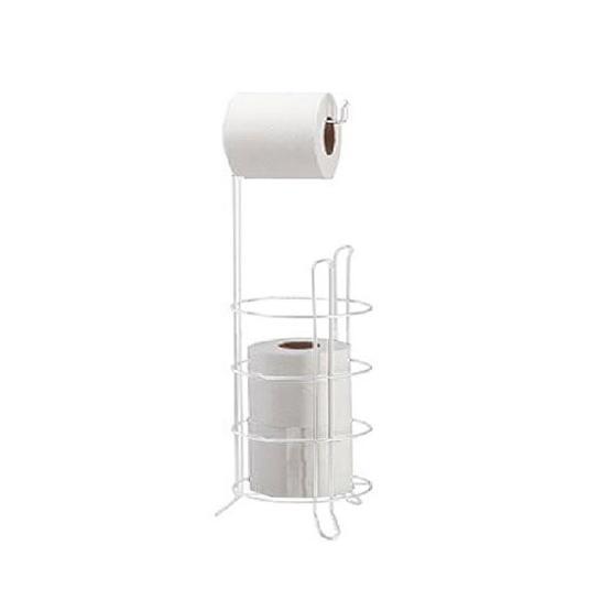 Tekno-Tel MG093 Beyaz Yedekli Ayaklı Wc Kağıtlık