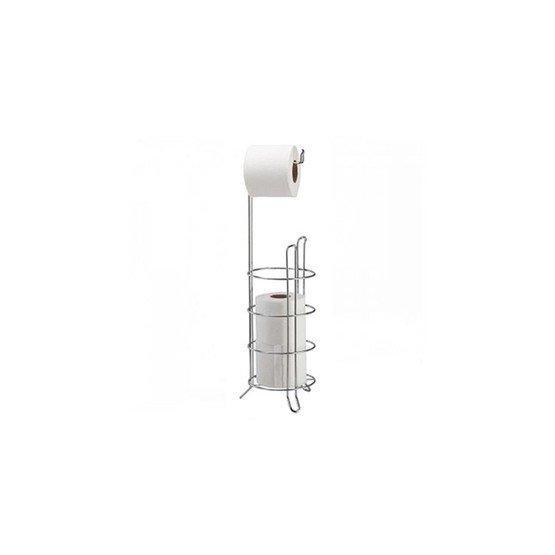Tekno-Tel MG093 Beyaz Yedekli Ayaklı Wc Kağıtlık
