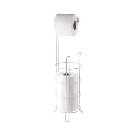 Tekno-Tel MG093 Beyaz Yedekli Ayaklı Wc Kağıtlık Tuvalet Kağıtlığı Fiyatı