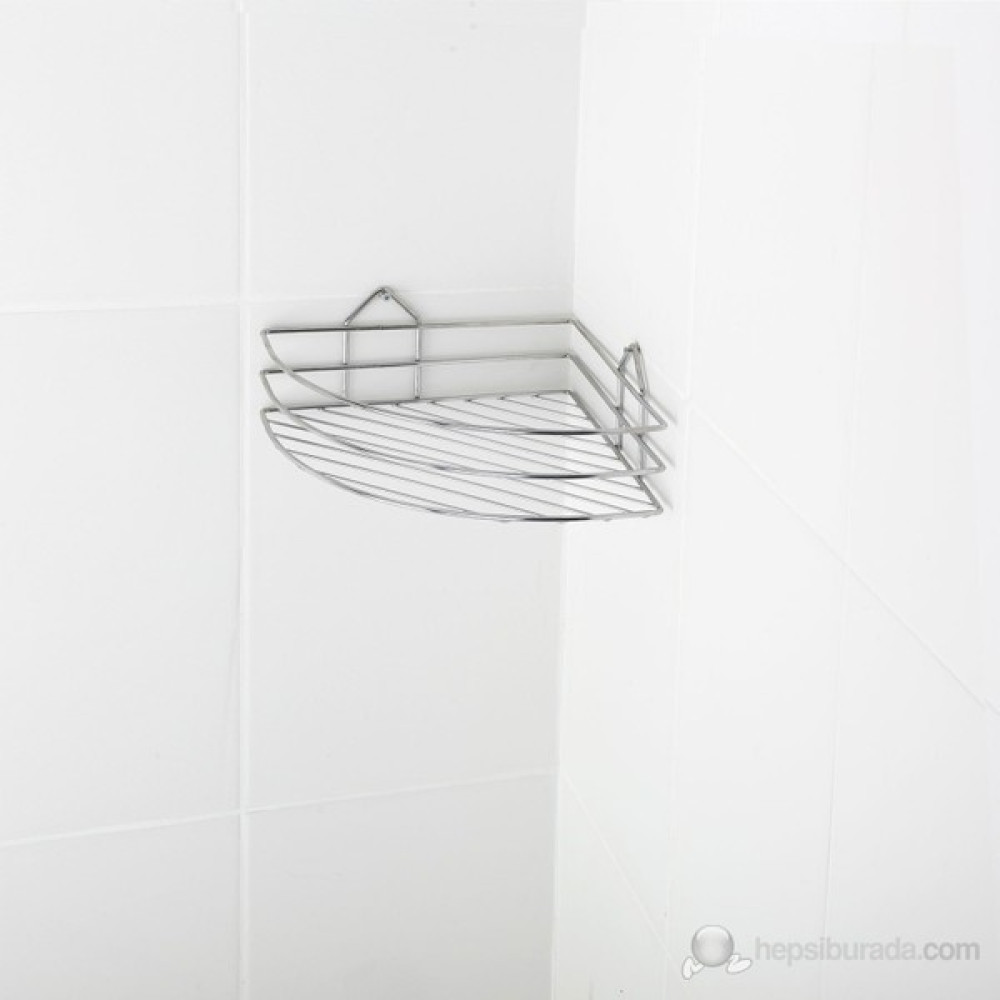 Tekno-tel TEK KATLI BANYO KÖŞELİĞİ KROM BK001 Banyo Rafı Fiyatı