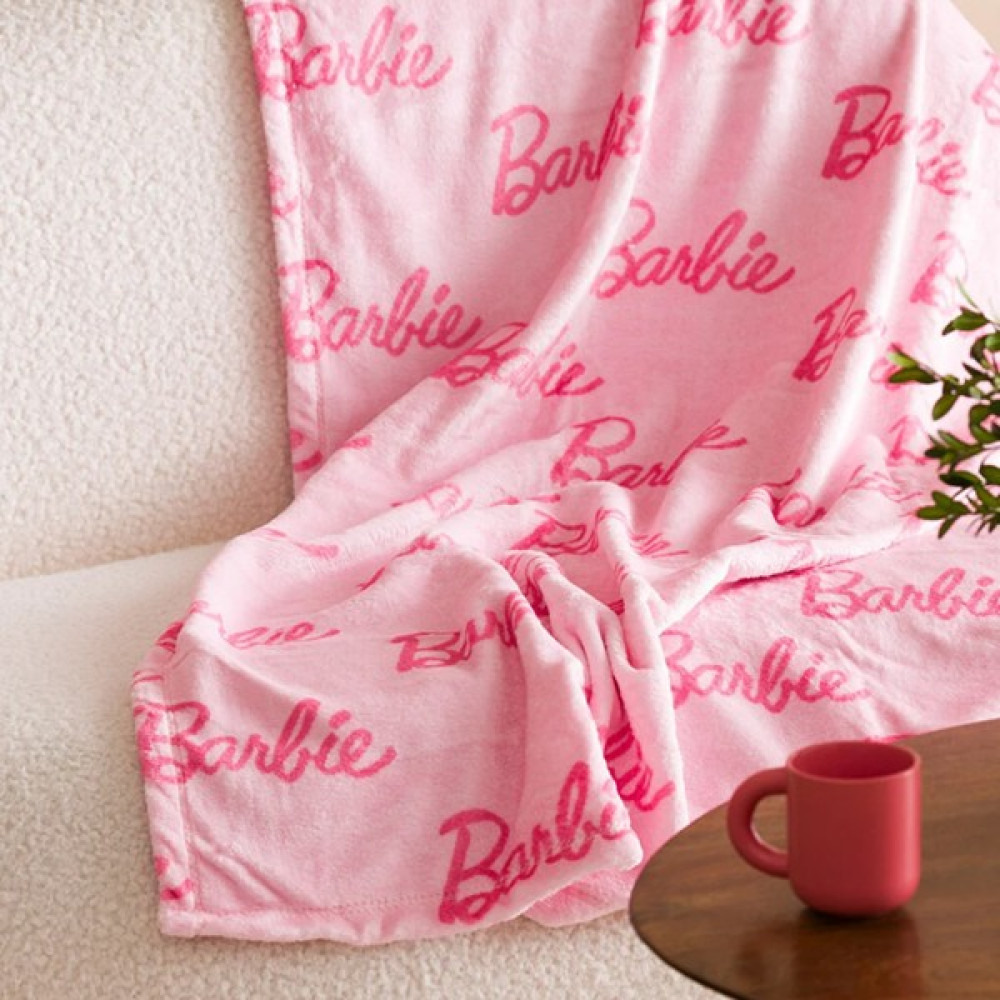 Tekno Trust 100 x 150 Lcw Home Barbie Baskılı Tv Battaniyesi 100X150 cm Tek Ebat Polyester Pembe Çizgi Kahraman Bebek Battaniyesi Fiyatı