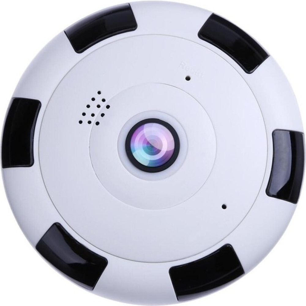 Tekno Trust 360 Görüşlü Hd Görüntü ve Gece Görüşlü Smart Wifi Kamera+Hafıza Kartı Dahildir - Beyaz Güvenlik Kameraları Fiyatı