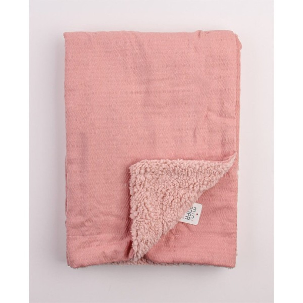 Tekno Trust 90 x 90 Pike Pembe Kışlık Bebek Bataniyesi Içi Welsoft Peluş Bebek Battaniyesi Düz Pamuklu Pembe Bebek Battaniyesi Fiyatı