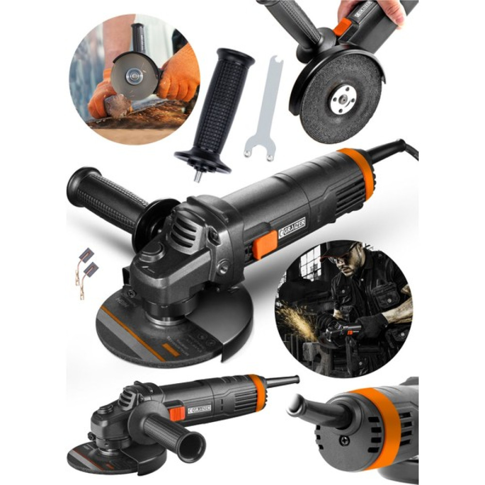 Tekno Trust Alman 4200 W Metal Şanzuman Bakır Sargılı Avuç Içi Taşlama Demir Metal Kesme Makinesi Sprel 125 mm - 0 Taşlama Makinesi Fiyatı