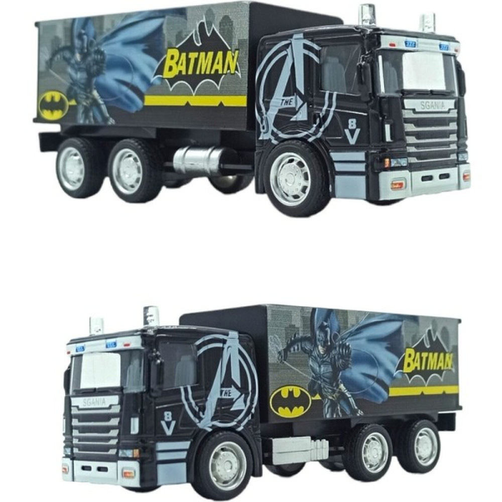 Tekno Trust Batman Figür Temalı Oyuncak Metal Tır Batman Sevenlerin Oyuncak Metal Tır'ı 14CM. Oyuncak Araç Fiyatı