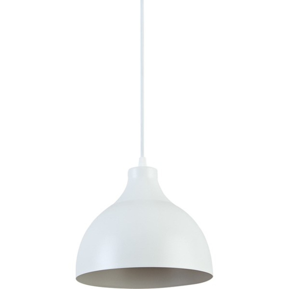 Tekno Trust E27 Vega Modern Tasarım Cafe Mutfak Salon Beyaz Renk Tekli Avize (20CM Çap) Beyaz 100 x 18 Modern M Avize Fiyatı