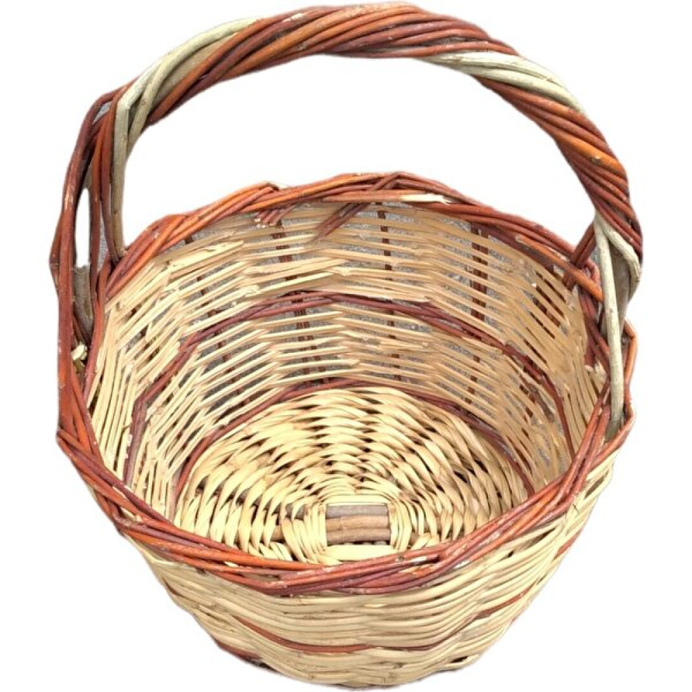 Tekno Trust Hasır Hasır Örme Kamış Sepet Bambu Meyve Sepeti Hediye Sepeti Düzenleyici Organizer Balkon Sepeti 2 - 0 - Haki Sepet Fiyatı