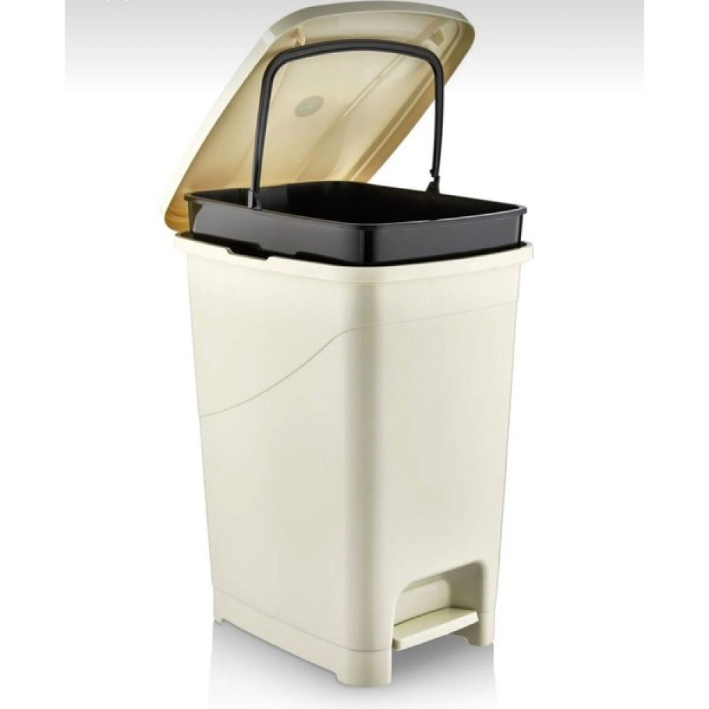 Tekno Trust Iç Kovalı Pedallı Çöp Kovası 40 Litre Çöp Kovaları Fiyatı