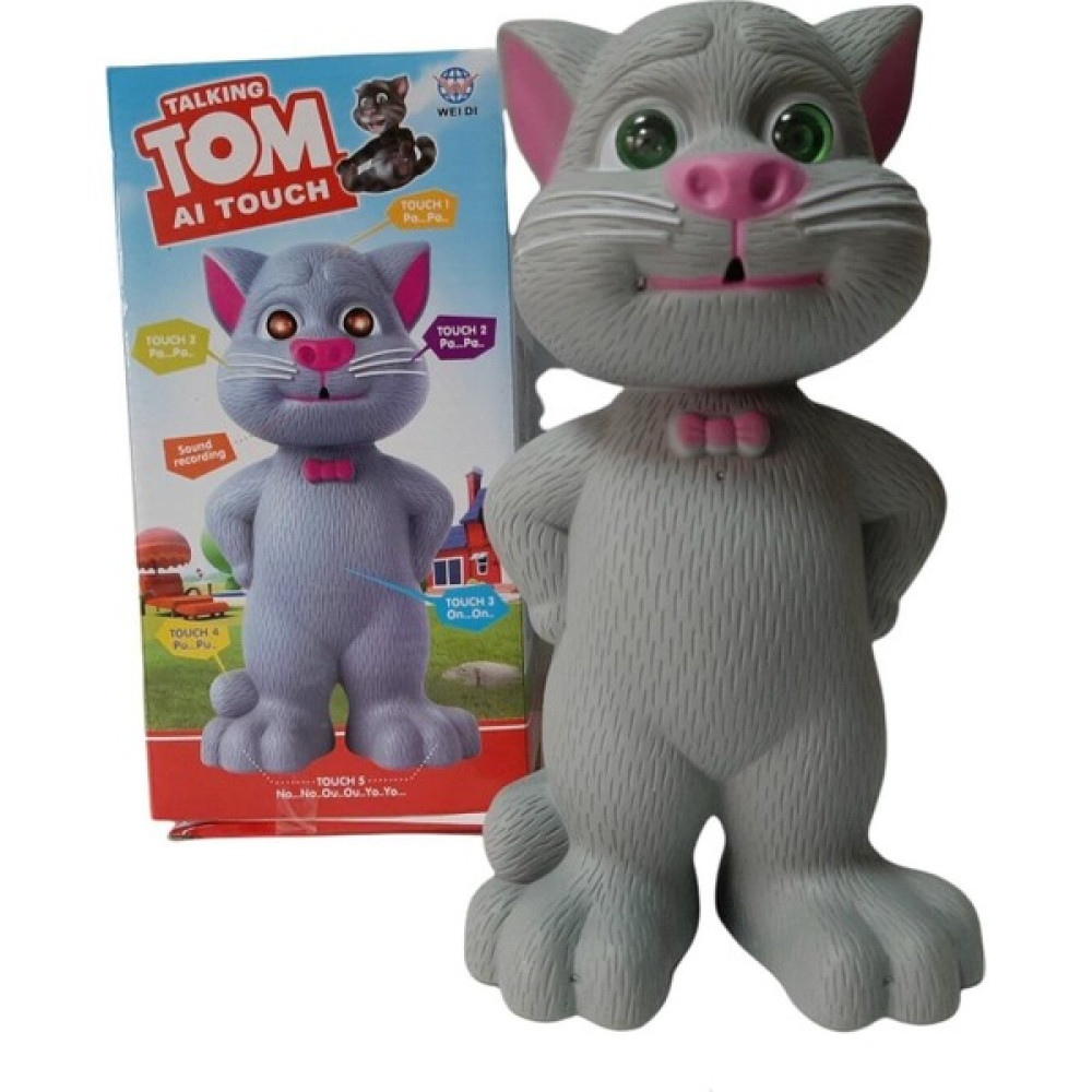 Tekno Trust Konuşan Kedi Tom Ses Kaydeden Müzikli 23 cm Talking Tom Cat RS55876 Eğitici Oyuncak Fiyatı