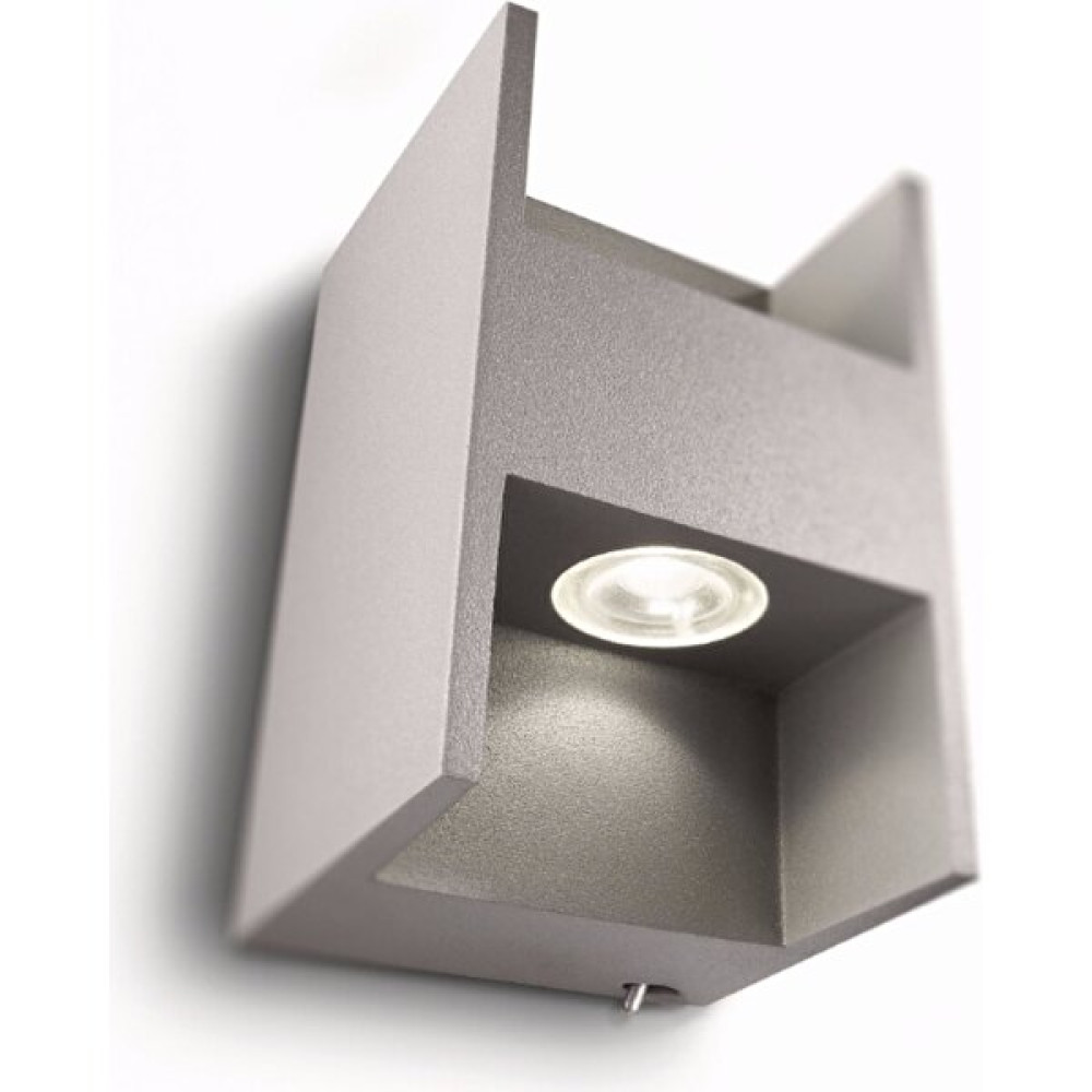Tekno Trust Ledino 2 x 2.5 W LED 2700K Çift Yönlü Duvar Aplik - 0 - Gri Aplikler Fiyatı