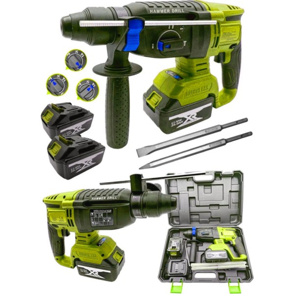 Tekno Trust Şarjlı 2.6 kg Kırıcı Delici Çift Akülü 124 Vf 3 Fonksiyon Kırıcı-Delici-Kırıcı Delici Hilti Matkap Kırıcı Deliciler & Kırıcılar Fiyatı