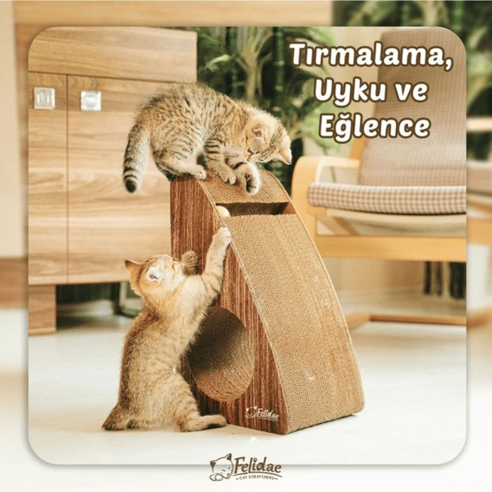 Tekno Trust Tırmalama Kartonları Oluklu Mukavva Kedi Tırmalama Kanepesi Medium 27 x 43 x 24 cm Evcil Hayvan Ürünleri Fiyatı