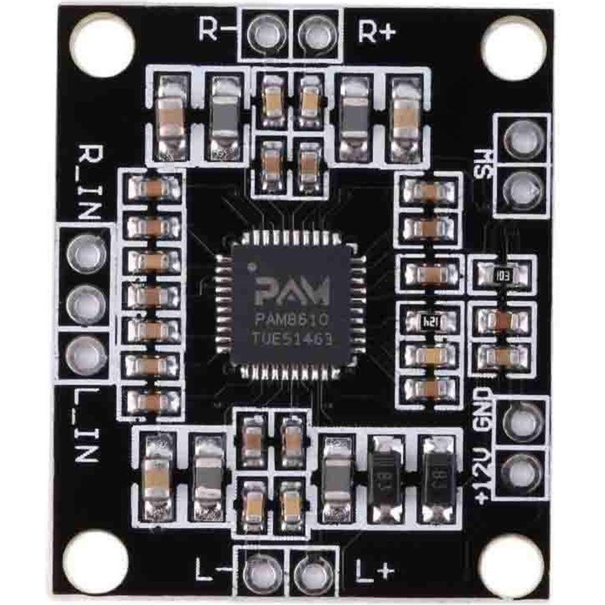 Teknoartshop 2X15W Amplifikatör Devresi 15W Stereo PAM8610 Amfi - Amfi Ses Yükseltici Hobi Elektroniği Fiyatı