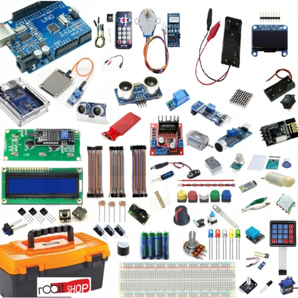 Teknoartshop Arduino Laboratuvar Seti 142 Parça 1297 Adet Oyun & Hobi Fiyatı