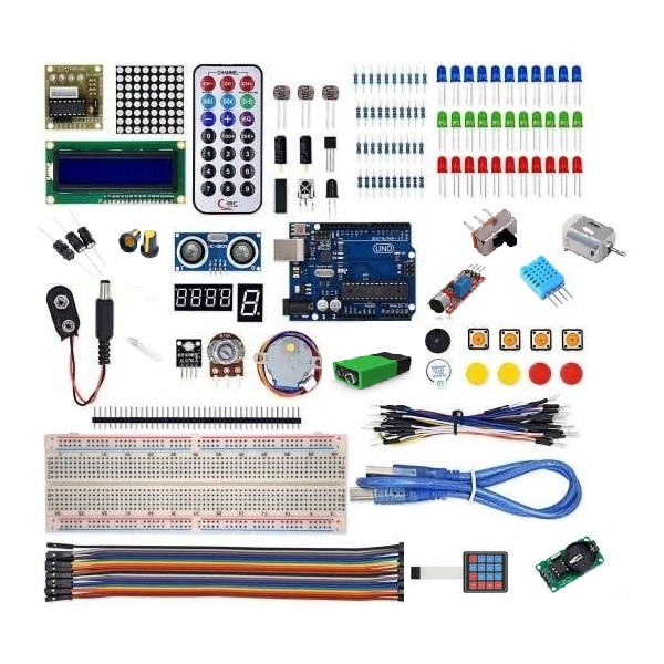 Teknoartshop Arduino Süper Set 45 Parça 159 Adet Hobi Elektroniği Fiyatı
