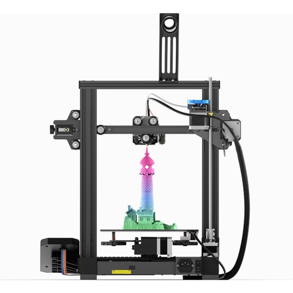 Teknoartshop Creality Ender-3 V2 Neo 3D Yazıcı - Siyah Yazıcılar Fiyatı