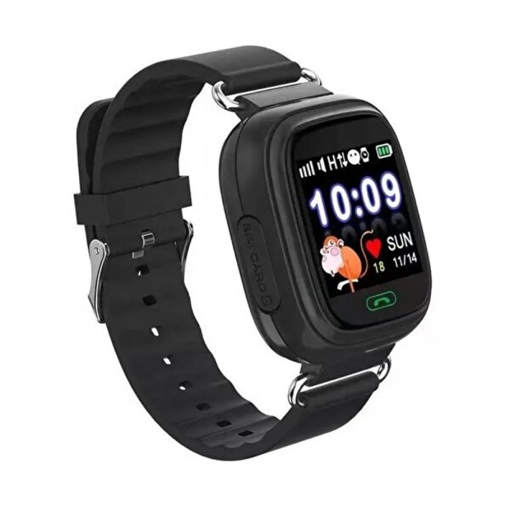 Teknofonik Concord Q90 GPS Takip Sim Kartlı Siyah Akıllı Çocuk Saati Akıllı Çocuk Saati Fiyatı