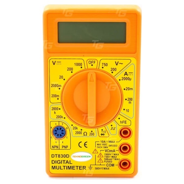 Teknogreen Dt-830D Dijital Multimetre Diğer Fiyatı