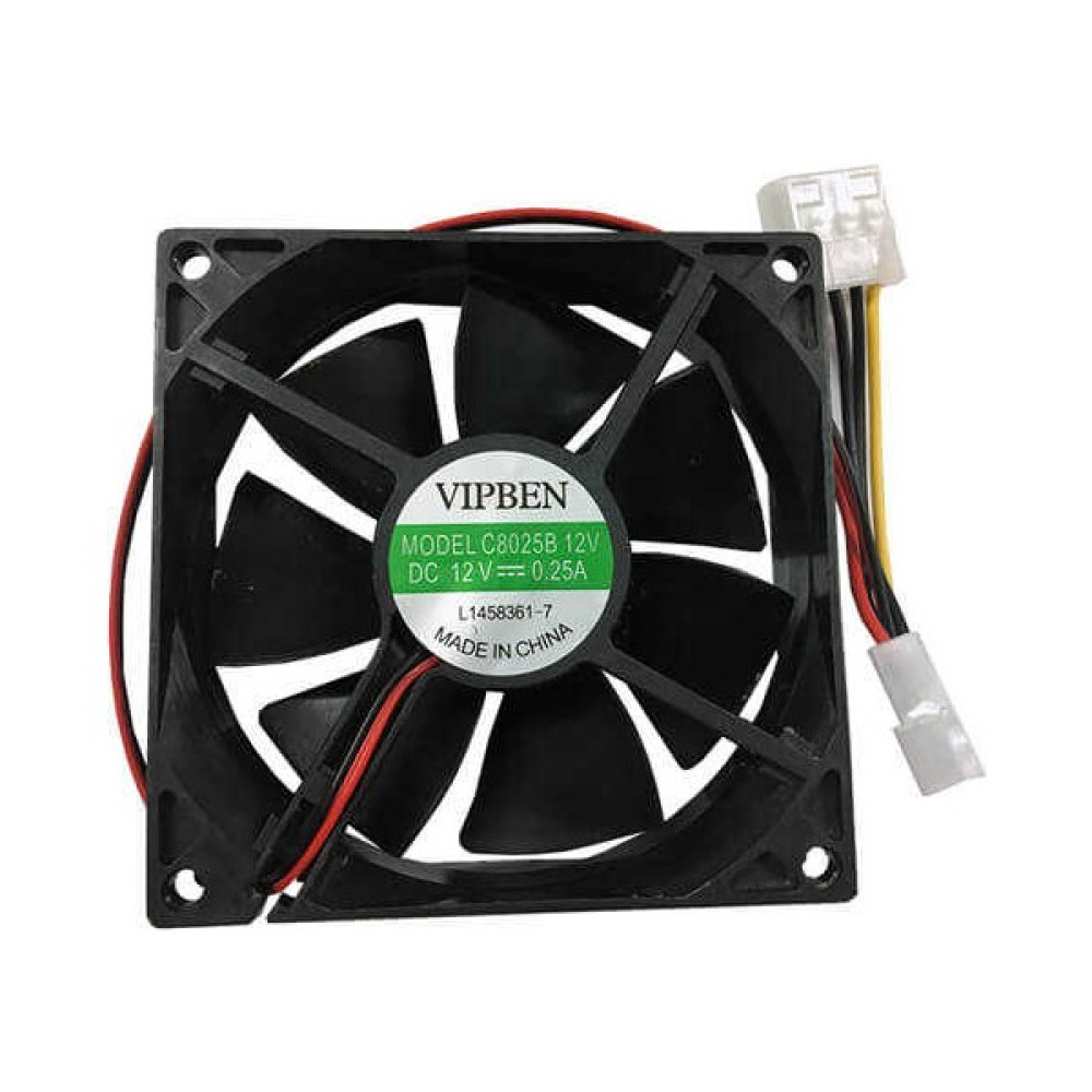 Teknogreen FAN-9025 90X90X25MM 12V Power Kasa Fanı - Siyah Soğutucular Fiyatı