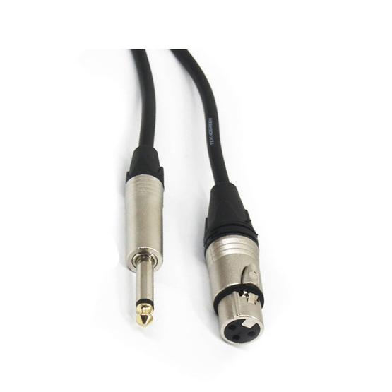 Teknogreen TKS-410 10 m XLR Dişi 6.3 mm Mono Erkek Kablo