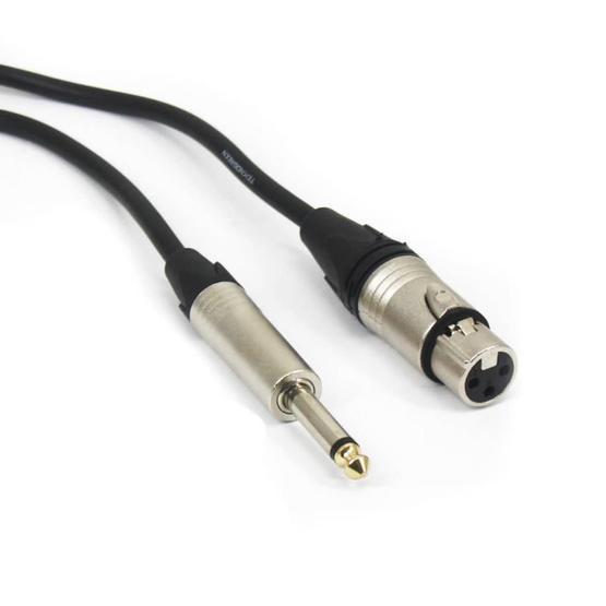 Teknogreen TKS-410 10 m XLR Dişi 6.3 mm Mono Erkek Kablo Ses Kablosu Fiyatı