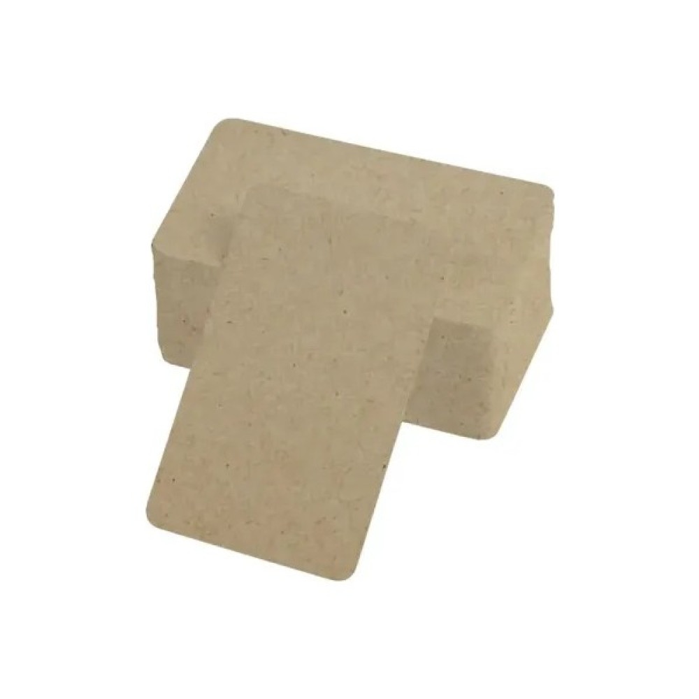 TeknoKapsül Boş Kelime Kartları 5x8 cm - 50 Adet Oval Kenarlı | Tabu &amp; Not Kartları - Kraft Gözlük Aksesuarı Fiyatı