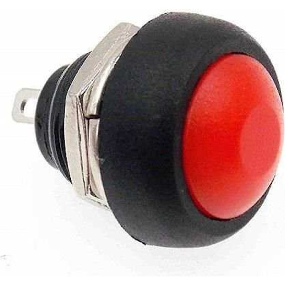 Teknologg 5 Adet 12MM Çaplı Mantar Push Buton / Oval Push Buton / Bas-Çek Buton / PBS33B - Kırmızı Oyun & Hobi Fiyatı