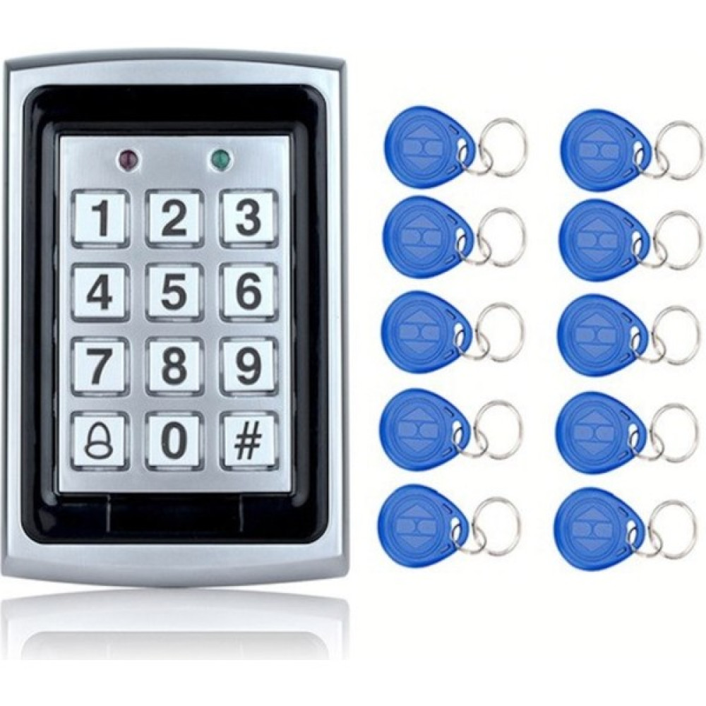 Teknoloji Express Metal Kapı Geçiş Rfid Şifreli Kartlı Işıklı Access Control 125... Oto Boyaları Fiyatı