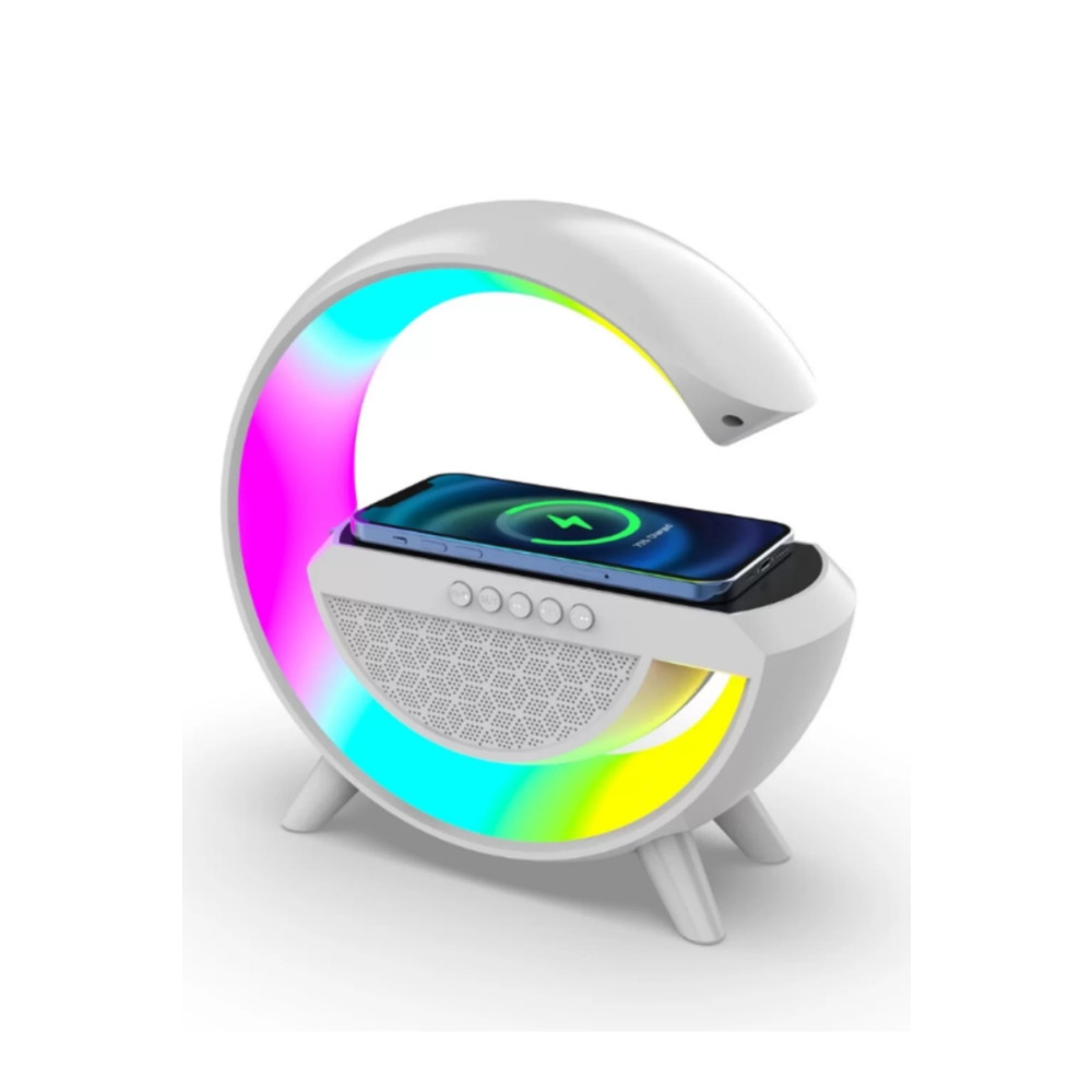 Teknoloji Gelsin Akıllı Gece Lambası Speaker Bluetooth Hoparlör Kablosuz Şarj Rgb Masa Lambası Yatak Odası Dekor 3in1 Masa Lambası Fiyatı