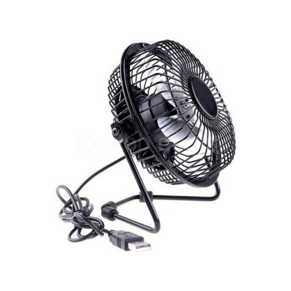 Teknoloji Gelsin Masaüstü Fan Metal Vantilatör Usb Ile Çalışan Soğutucu Siyah Vantilatörler Fiyatı