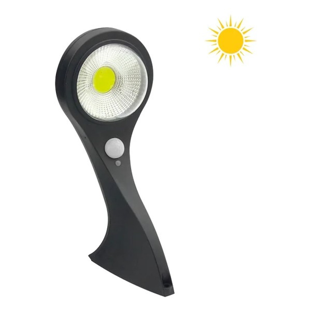 Teknoloji Marketi Cob Hareket Sensörlü 3 Modlu Cob LED Solar Sokak Lambası Duvar Lambası Mercek Tasarımlı Dış Mekan & Bahçe Oyuncakları Fiyatı