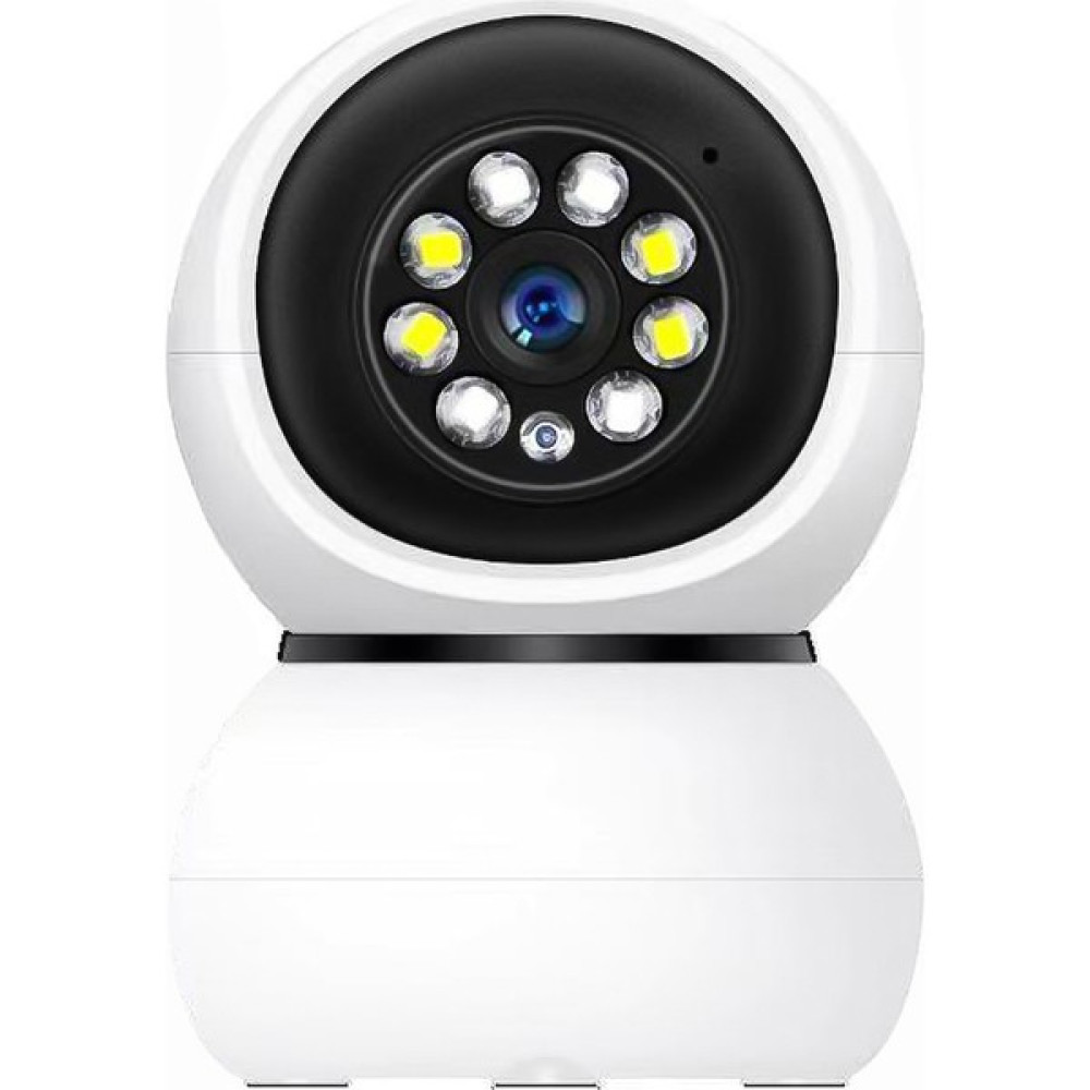 Teknomila 1080P 360 Derece Gece Görüşlü Sesli Ip Wifi Akıllı Ev Güvenlik Bebek Kamerası Ip Bebek Kamera - Beyaz Bebek Kamerası Fiyatı