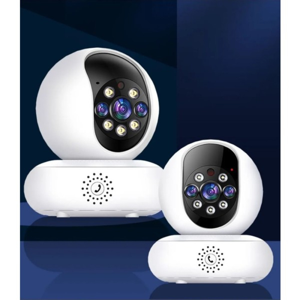 Teknomila 1080P Çift Wifi 2.4/5 Ghz Ip Kamera Akıllı Ev Güvenlik Bebek Hareket Izleme Sesli Interkom Uzaktan Görüşme - Beyaz Bebek Kamerası Fiyatı