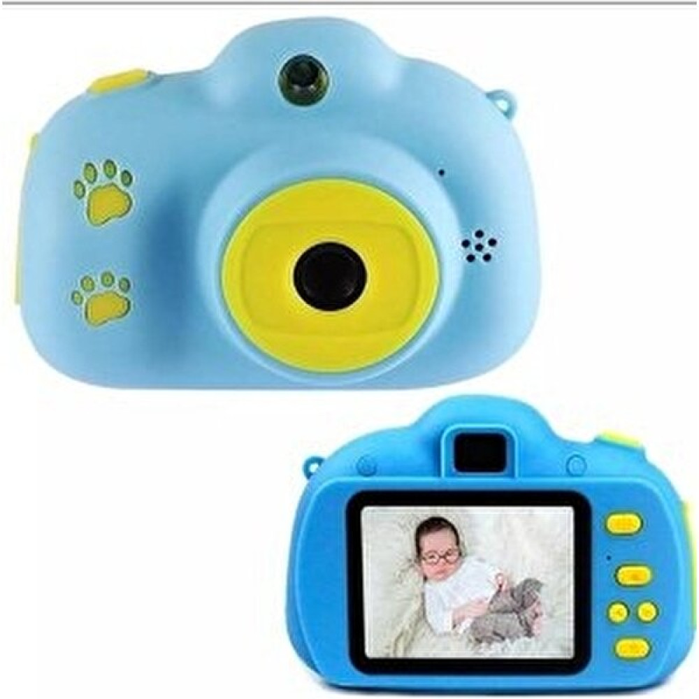 Teknomila Çocuk Fotoğraf Makinesi Flash Özellikli Dijital Kamera Video Fotoğraf - Mavi Dijital Fotoğraf Makineleri Fiyatı