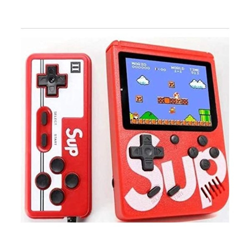 Teknomila Sup Taşınabilir Video Oyun Konsolu 3" 400 Oyunlu Mini Atari Gameboy 2 Oyunculu - Kırmızı - 2. Kol Oyun Konsolu Oyun Konsolları Fiyatı