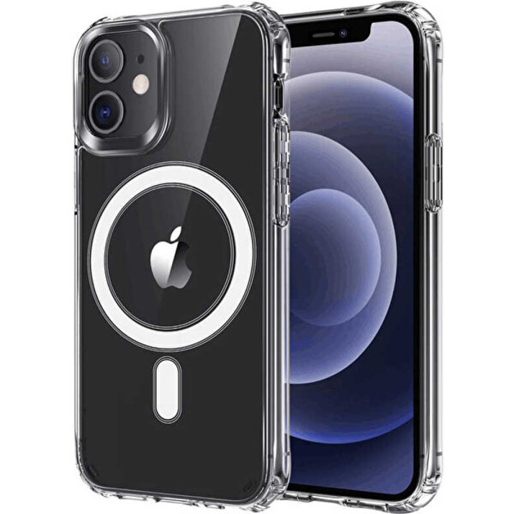 Teknomoda Apple iPhone 12 Kılıf Magsafe Wireless Kablosuz Şarj Uyumlu Manyetik Şeffaf Kapak Cep Telefonu Kılıfı Fiyatı