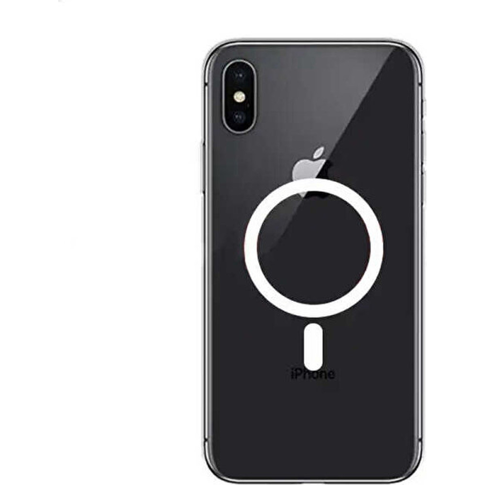 Teknomoda Apple iPhone Xs Max Kılıf Magsafe Wireless Kablosuz Şarj Uyumlu Manyetik Şeffaf Kapak Cep Telefonu Kılıfı Fiyatı