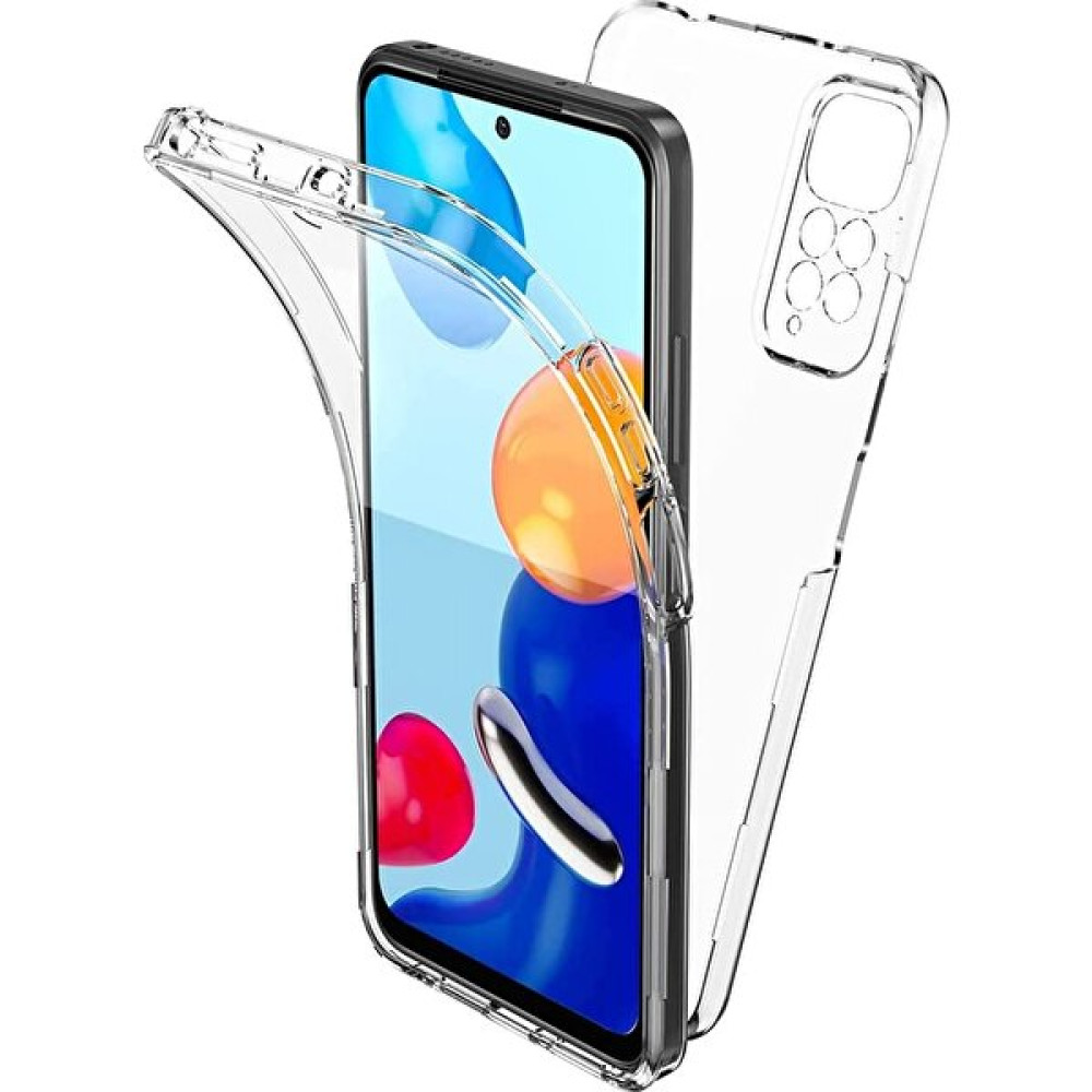 Teknomoda Xiaomi Redmi Note 11S Kılıf Şeffaf 360 Ön Arka Korumalı Silikon Cep Telefonu Kılıfı Fiyatı
