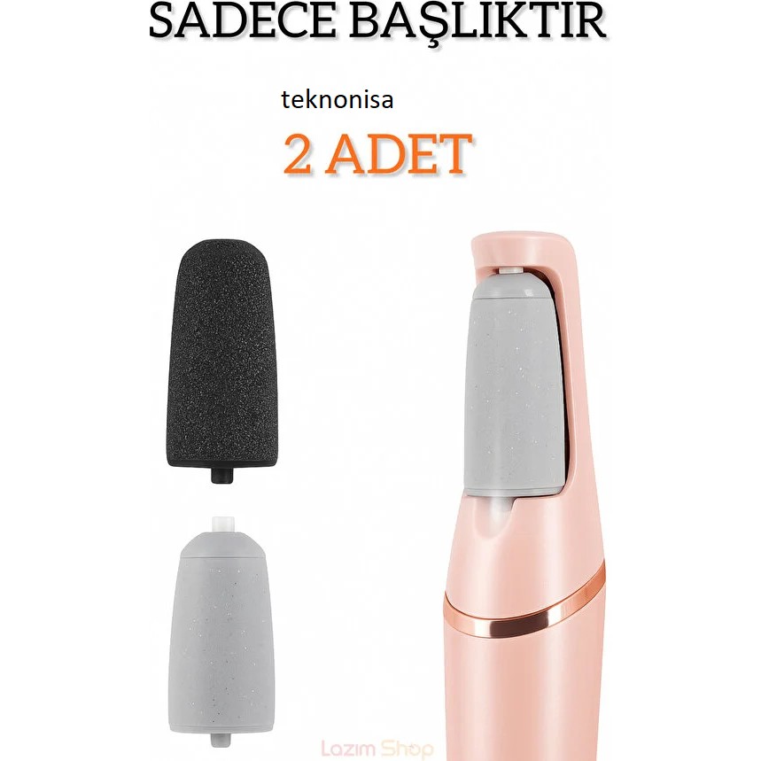 Teknonisa 2 Adet Yedek Törpü Başlığı Siyah ve Gri Renkli Yüksek Kalite Malzeme ile Diğer Fiyatı