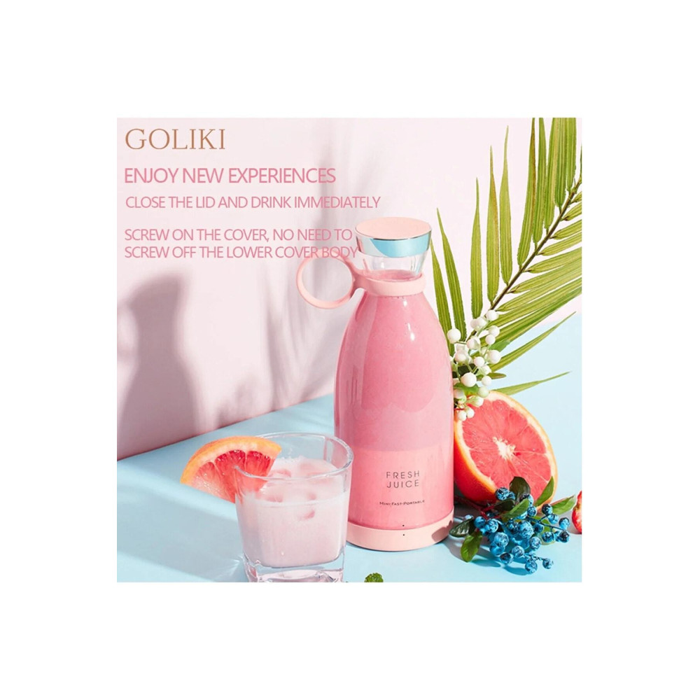 teknonisa Şarjlı Portatif Taşınabilir El Blenderi Meyve Sıkacağı Mama Karıştırıcı Smoothie Milkshake 350 Ml Blenderler Fiyatı